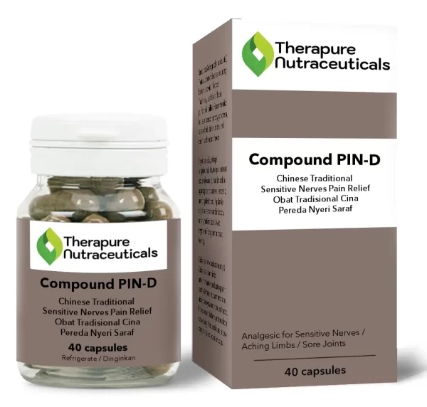 Compound PIN-D - Chinese Traditional Sensitive Nerves Pain Relief