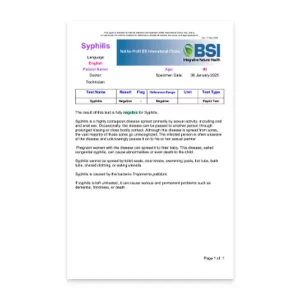 Syphilis Lab Service