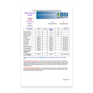 Male Genital Swab Lab Service